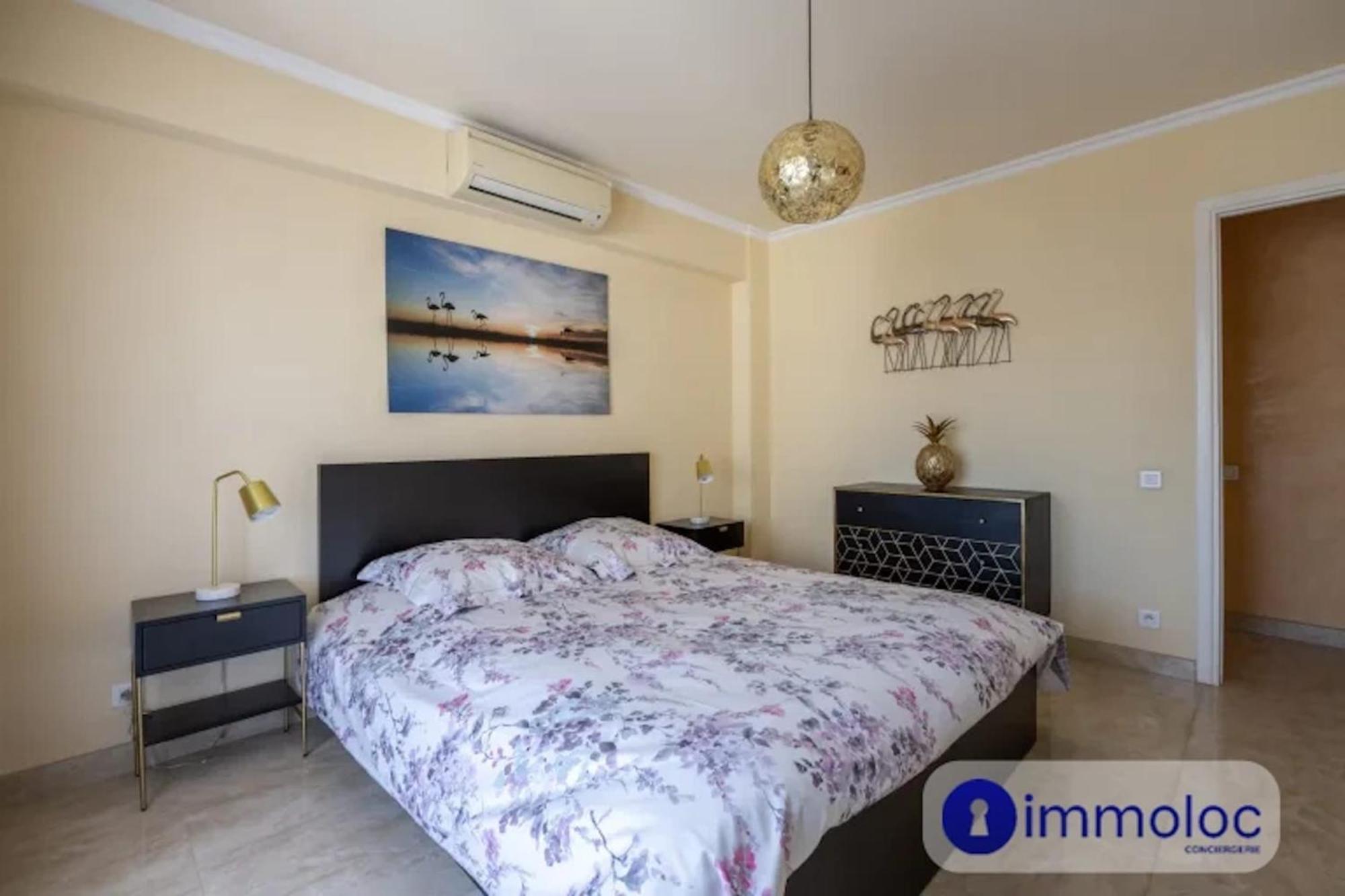 Air-Conditioned Apartment With Terrace Sea View 니스 외부 사진