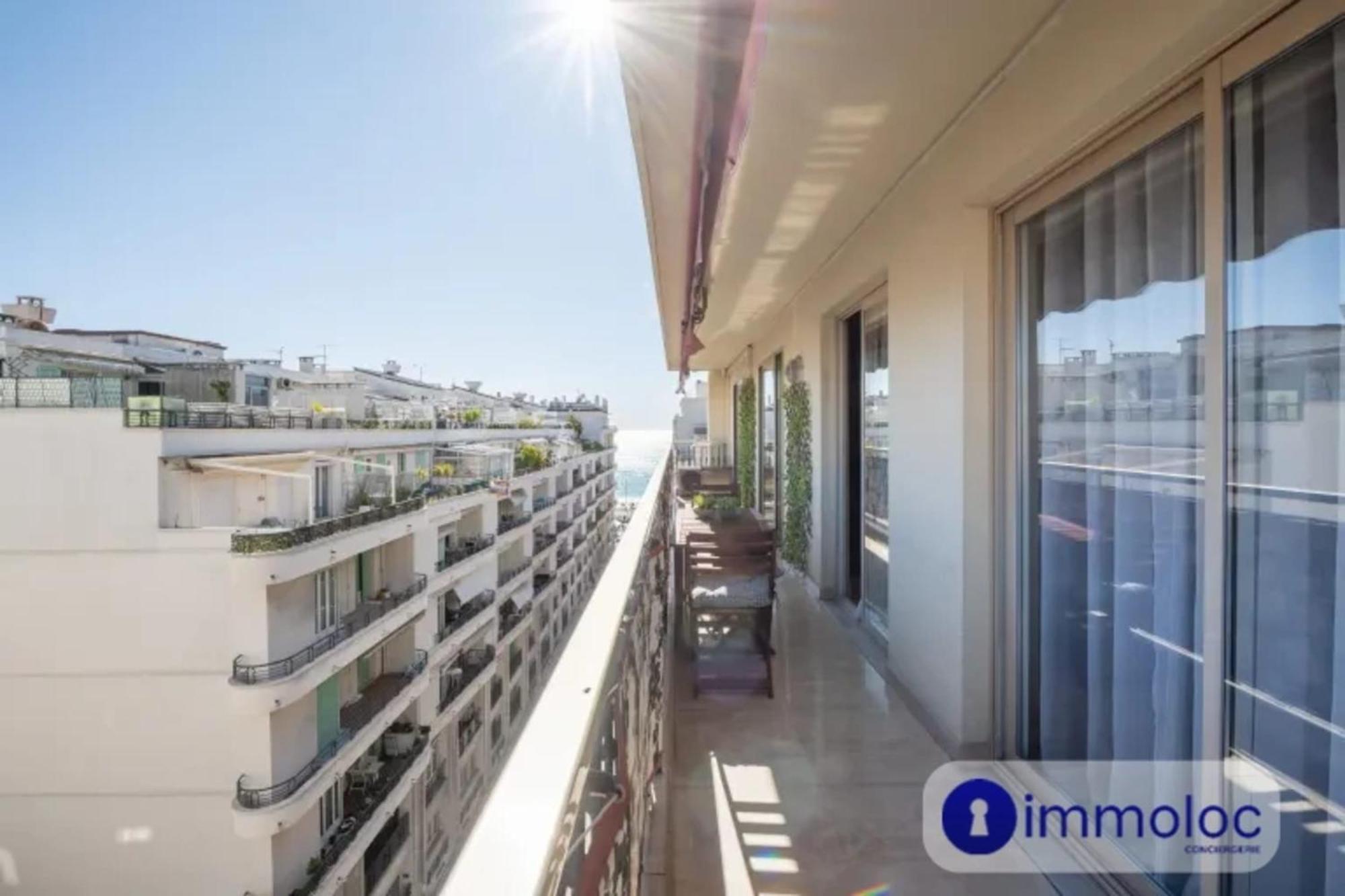 Air-Conditioned Apartment With Terrace Sea View 니스 외부 사진