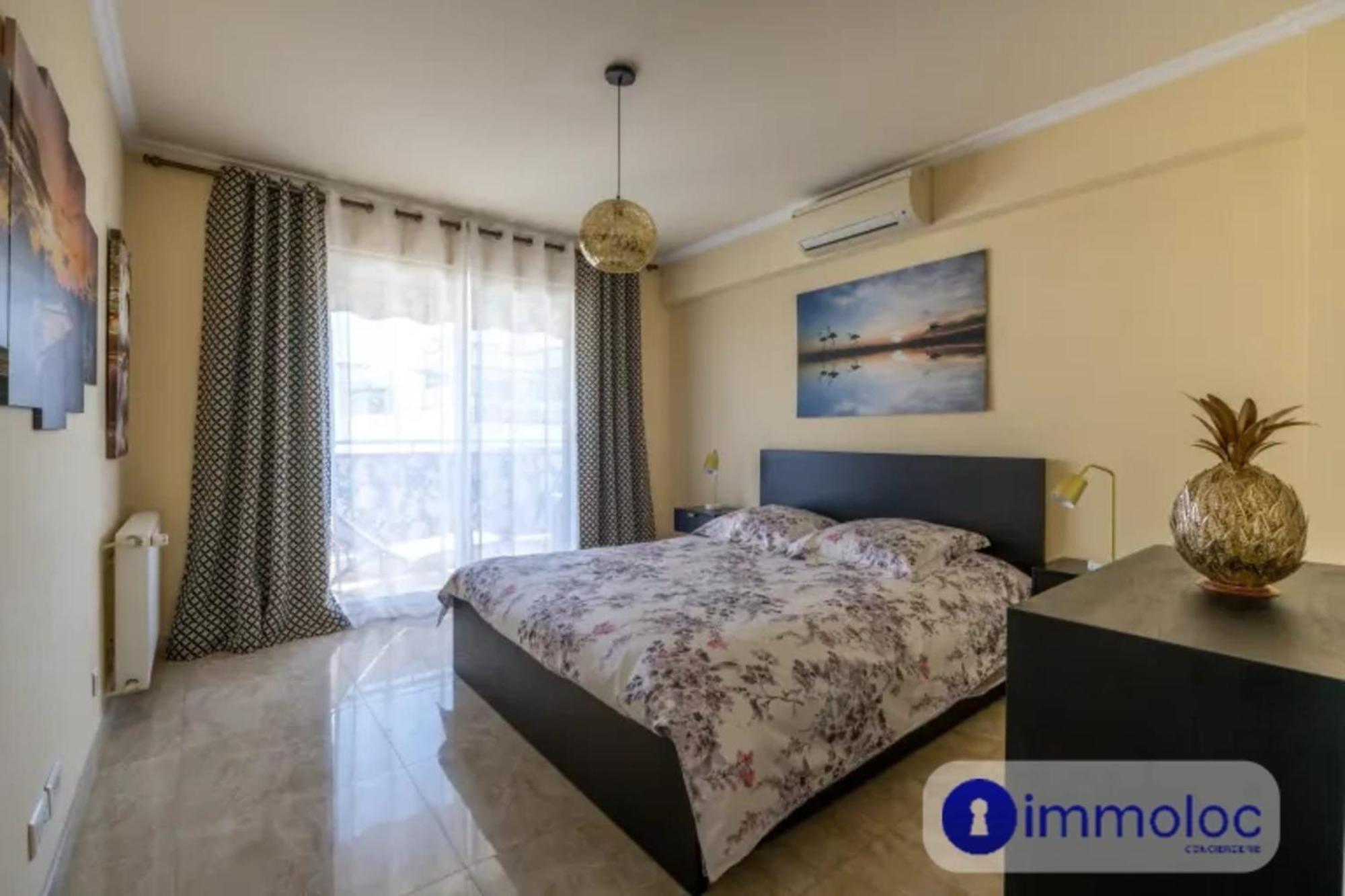 Air-Conditioned Apartment With Terrace Sea View 니스 외부 사진